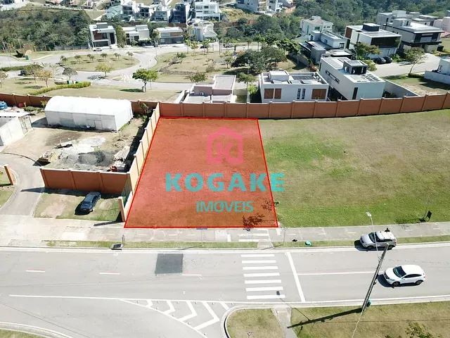 Terreno com 633m², à venda, no bairro Condomínio Residencial Alphaville I em São José dos Campos