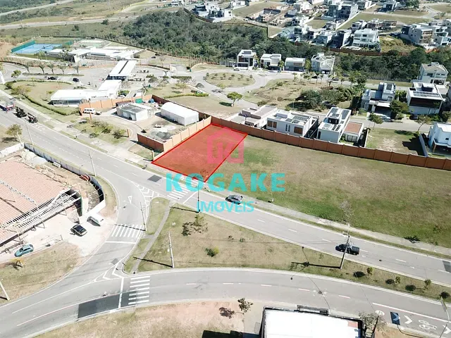 Terreno com 633m², à venda, no bairro Condomínio Residencial Alphaville I em São José dos Campos