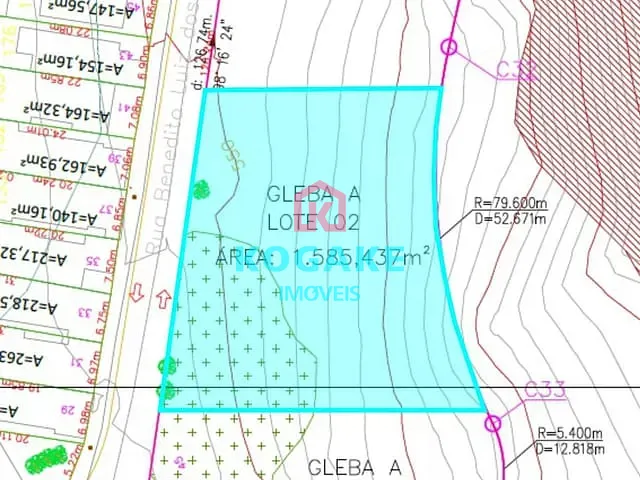 Terreno com 1585m², à venda, no bairro São Geraldo em Aparecida