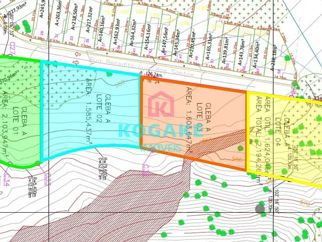 Terreno com 1585m², à venda, no bairro São Geraldo em Aparecida