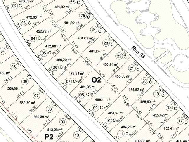 Terreno com 481m², à venda, no bairro Condomínio Residencial Alphaville II em São José dos Campos