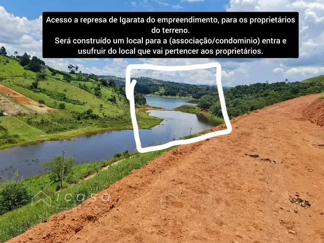 Terreno com 974m², à venda, no bairro Igaratá em Igaratá