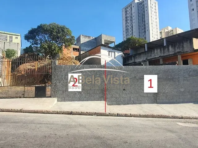 Terreno com 616m², à venda, no bairro São Pedro em Osasco
