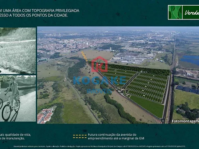 Terreno com 250m², à venda, no bairro Eugênio de Mello em São José dos Campos