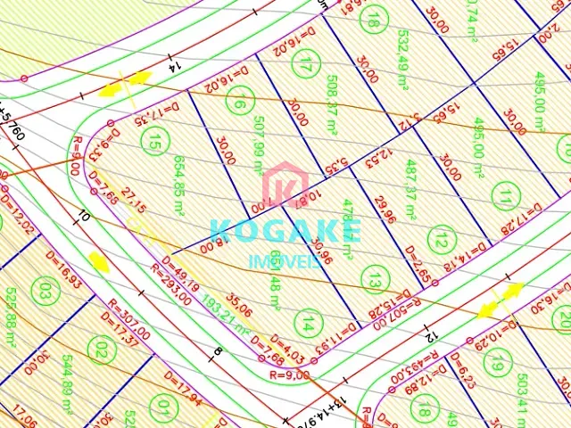 Terreno com 478m², à venda, no bairro Condomínio Residencial Alphaville II em São José dos Campos