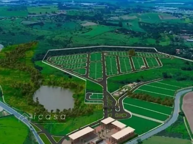 Terreno com 306m², à venda, no bairro Condomínio Residencial Ecopark Bourbon em Caçapava