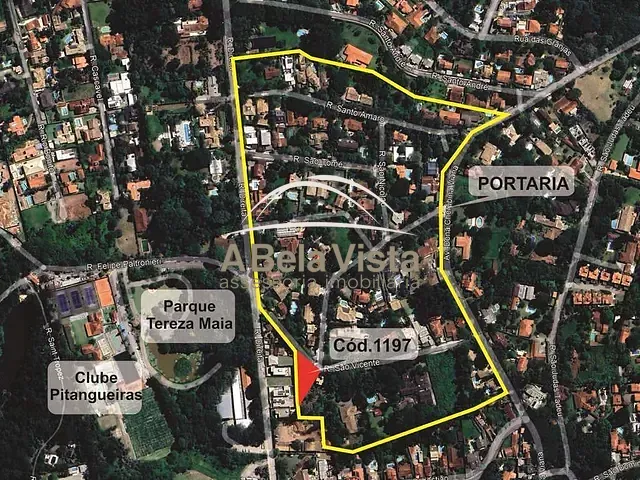 Terreno com 927m², à venda, no bairro Vila Santo Antônio em Cotia