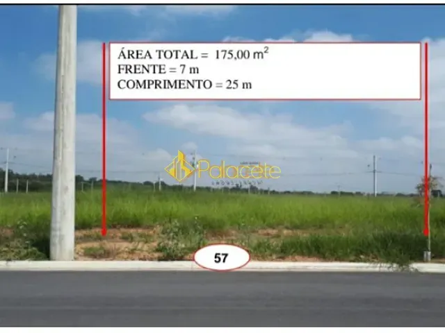 Terreno com 175m², à venda, no bairro Bosque da Imperatriz em Pindamonhangaba