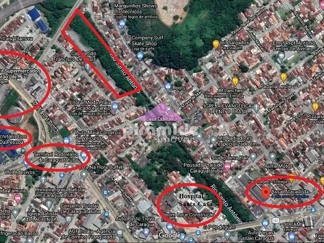 Terreno com 19345m², à venda, no bairro Vila Ponte Seca em Caraguatatuba