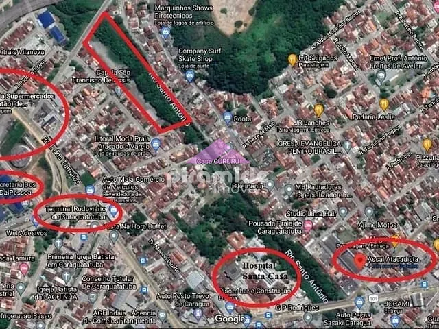 Terreno com 19345m², à venda, no bairro Vila Ponte Seca em Caraguatatuba