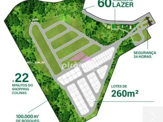Terreno com 356m², à venda, no bairro Parque Residencial Maria Elmira em Caçapava