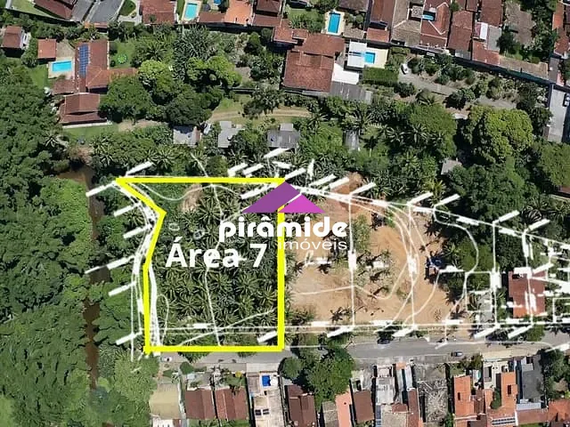 Terreno com 4447m², à venda, no bairro Água Branca em Ilhabela