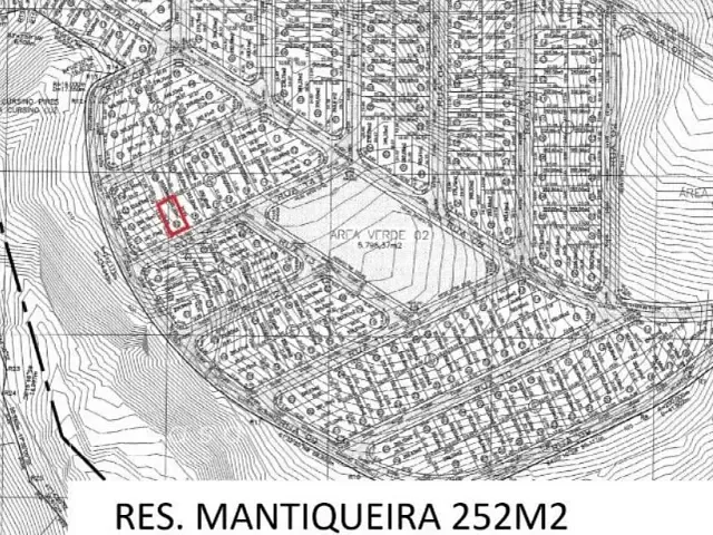 Terreno com 253m², à venda, no bairro Condomínio Residencial Mantiqueira em São José dos Campos