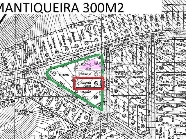 Terreno com 300m², à venda, no bairro Condomínio Residencial Mantiqueira em São José dos Campos