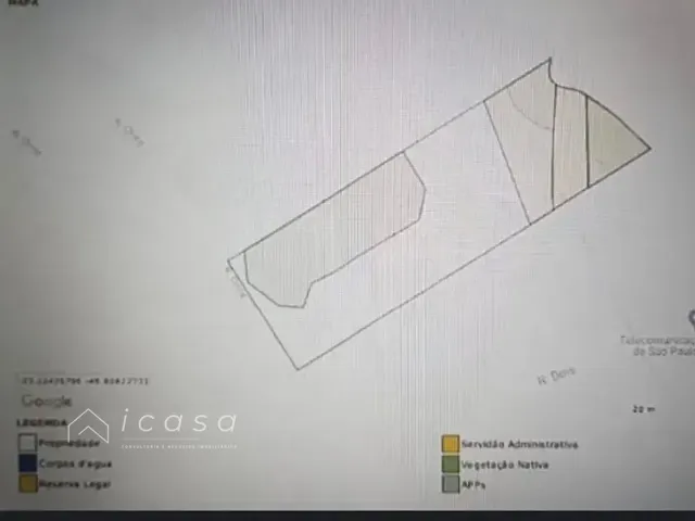 Terreno com 24000m², à venda, no bairro Santa Cecília II em São José dos Campos