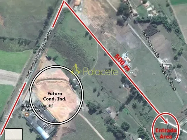 Terreno com 12500m², à venda, no bairro Centro em Tremembé