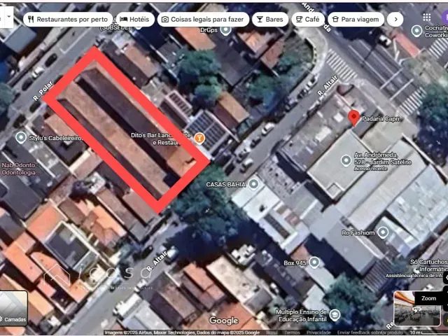 Terreno com 1008m², à venda, no bairro Jardim Satélite em São José dos Campos