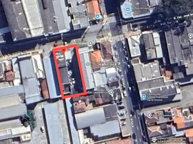 Terreno com 320m², à venda ou para alugar, no bairro Centro em São José dos Campos