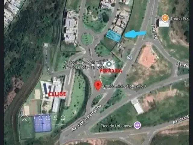 Terreno com 486m², à venda, no bairro Condomínio Residencial Alphaville I em São José dos Campos