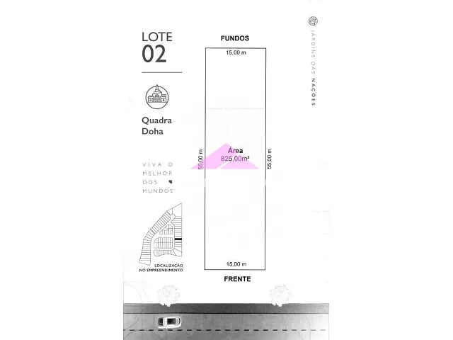 Terreno com 825m², à venda, no bairro Urbanova em São José dos Campos
