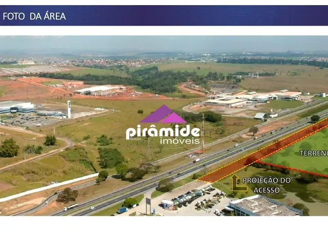 Terreno com 90000m², à venda, no bairro Eugenio de Melo em São José dos Campos