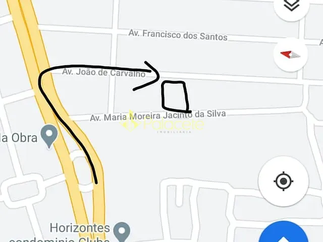Terreno com 429m², à venda, no bairro Residencial e Comercial Portal dos Eucaliptos em Pindamonhangaba