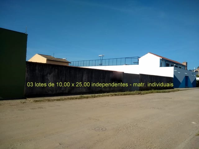 Terreno com 250m², à venda, no bairro Jardim Paraibá em Aparecida
