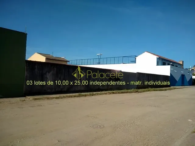 Terreno com 250m², à venda, no bairro Jardim Paraibá em Aparecida