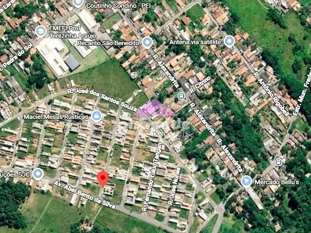 Terreno com 322m², à venda, no bairro Residencial Dunamis em São José dos Campos