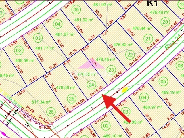 Terreno com 477m², à venda, no bairro Urbanova em São José dos Campos