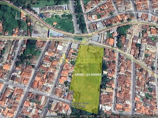 Terreno com 15600m², à venda, no bairro Alto do Cardoso em Pindamonhangaba