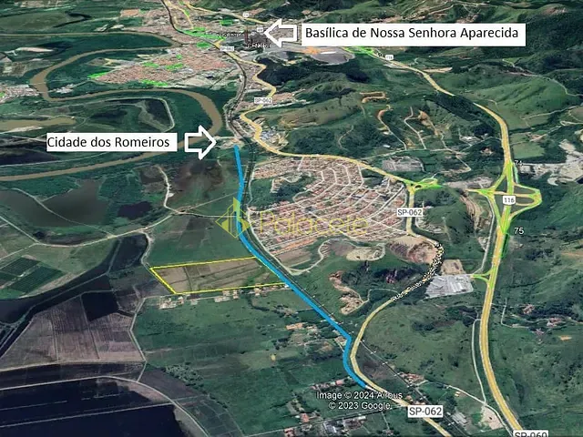 Terreno com 96800m², à venda, no bairro Aparecida em Aparecida