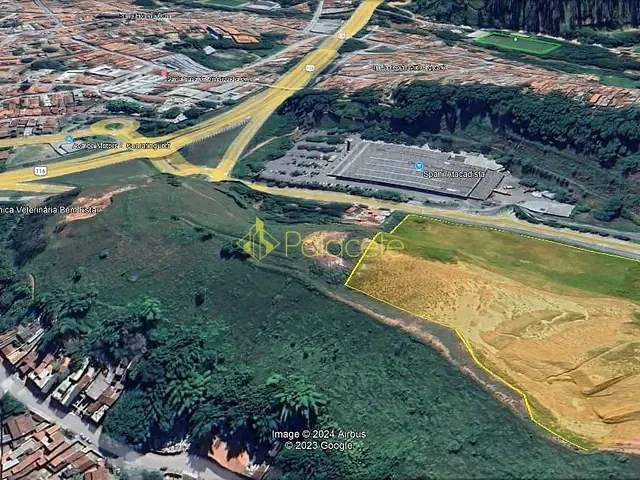 Terreno com 35711m², à venda, no bairro Tamandaré em Guaratinguetá