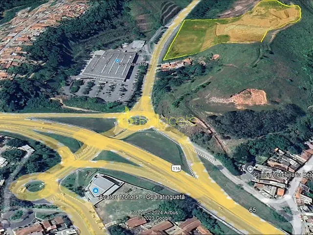 Terreno com 35711m², à venda, no bairro Tamandaré em Guaratinguetá