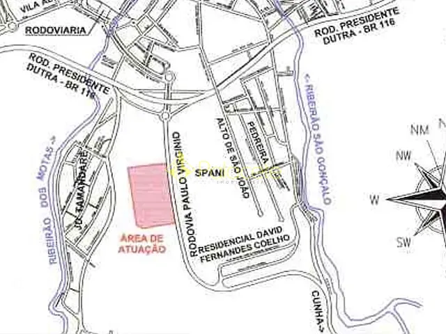 Terreno com 35711m², à venda, no bairro Tamandaré em Guaratinguetá
