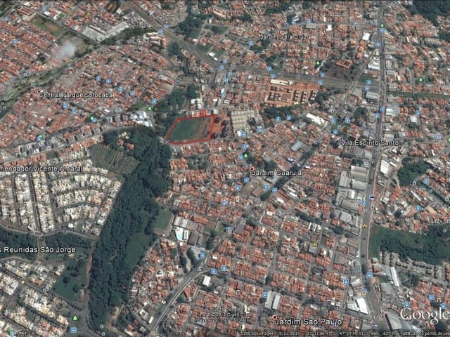 Foto do Terreno - Área residencial à venda, Central Parque, Sorocaba. | Ary Proenca Negócios Imobiliários Ltda