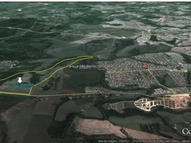 Foto do Terreno - Área residencial à venda, Caguassu, Sorocaba. | Ary Proenca Negócios Imobiliários Ltda