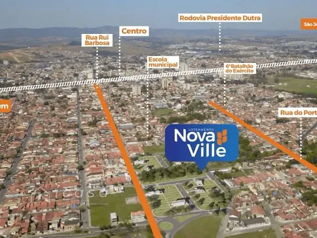 Terreno com 140m², à venda, no bairro Jardim São José em Caçapava
