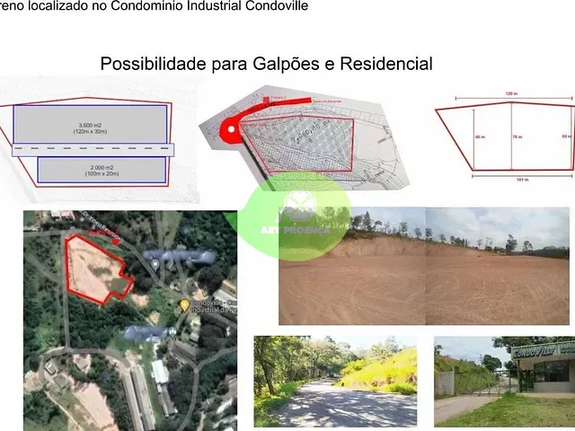 Terreno com 10m², à venda, no bairro Briquituba em Alumínio