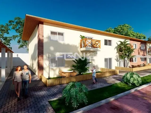 Casa 2 quartos e 1 banheiro, à venda, no bairro Campos em Camaçari