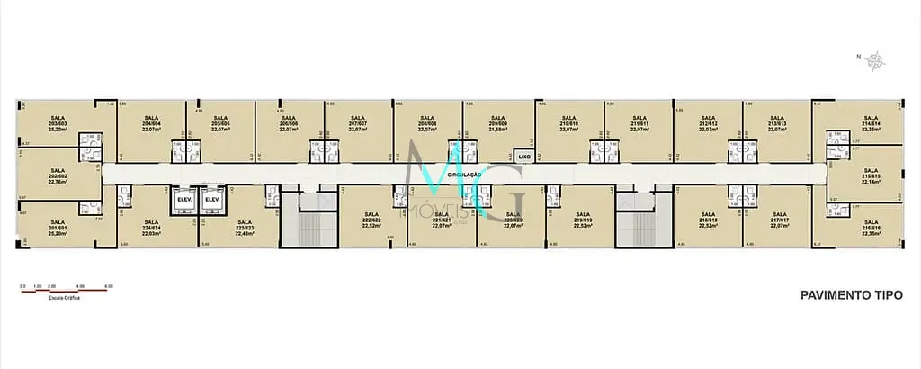 Sala-Conjunto, 22 m² - Foto 6