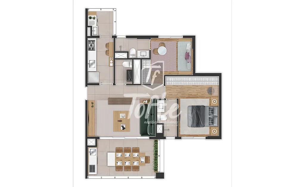 Apartamento, 2 quartos, 73 m² - Foto 18