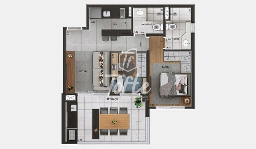 Apartamento à venda com 2 quartos, 57m² - Foto 29