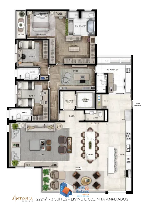 Apartamento, 1 quarto, 83 m² - Foto 31