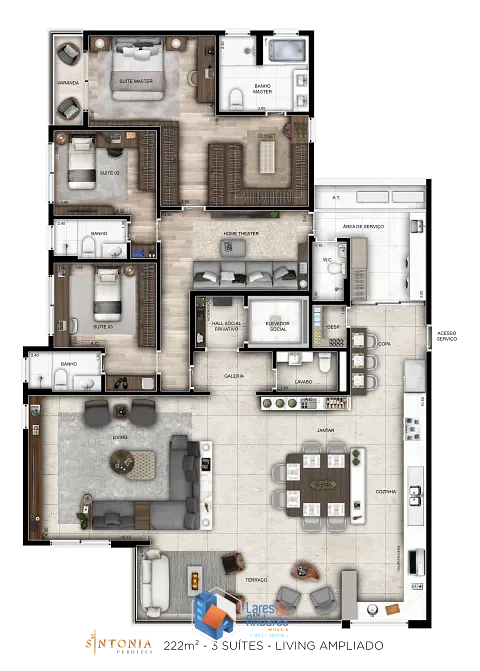 Apartamento, 1 quarto, 83 m² - Foto 32