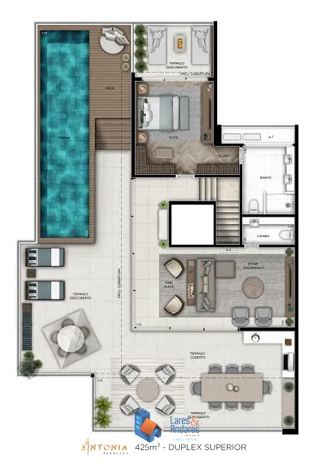 Apartamento, 1 quarto, 83 m² - Foto 36