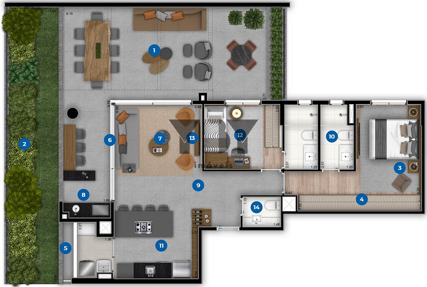 Apartamento, 2 quartos, 145 m² - Foto 31