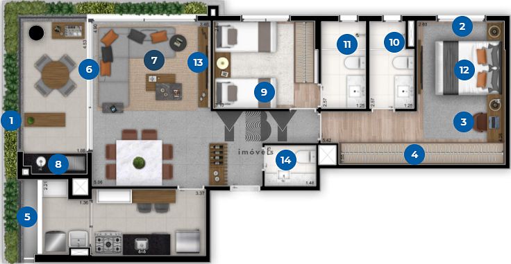 Cobertura à venda com 2 quartos, 170m² - Foto 29