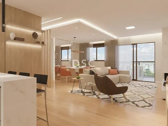 Apartamento 2 quartos e 2 banheiros, à venda, no bairro Bacacheri em Curitiba