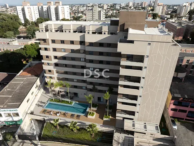 Cobertura / Penthouse 1 quarto e 1 banheiro, à venda, no bairro Novo Mundo em Curitiba